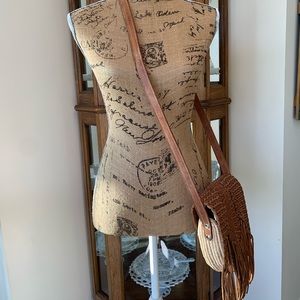 Woven crossbody